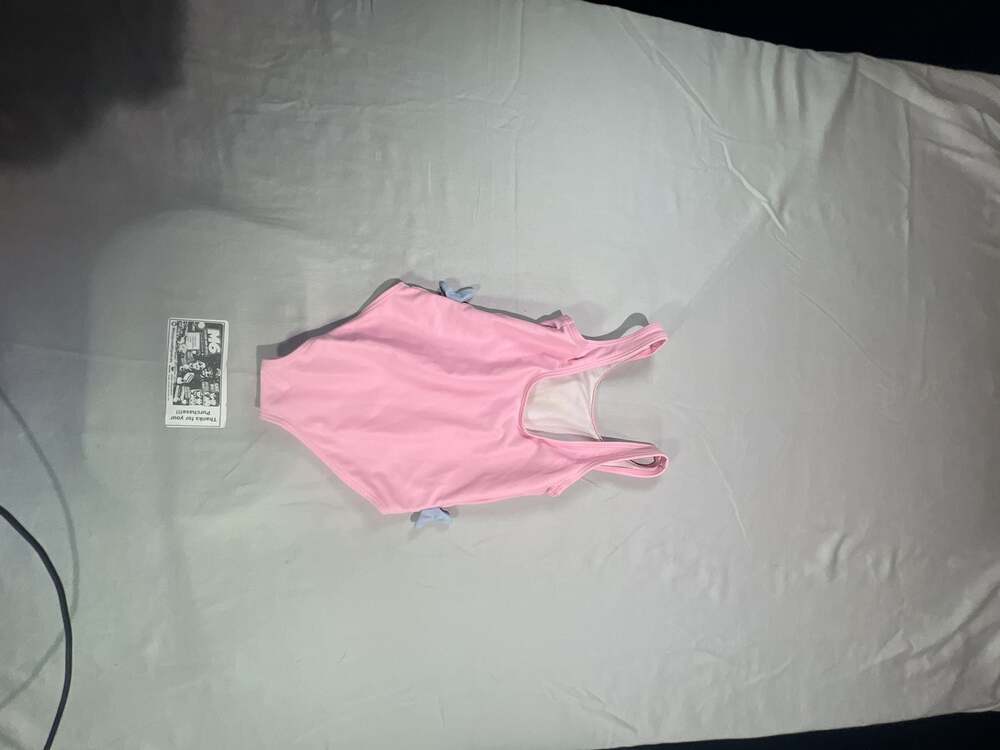 Carter's Pink Fish Heart One-Piece Swimsuit 24M - Picture 4 of 4